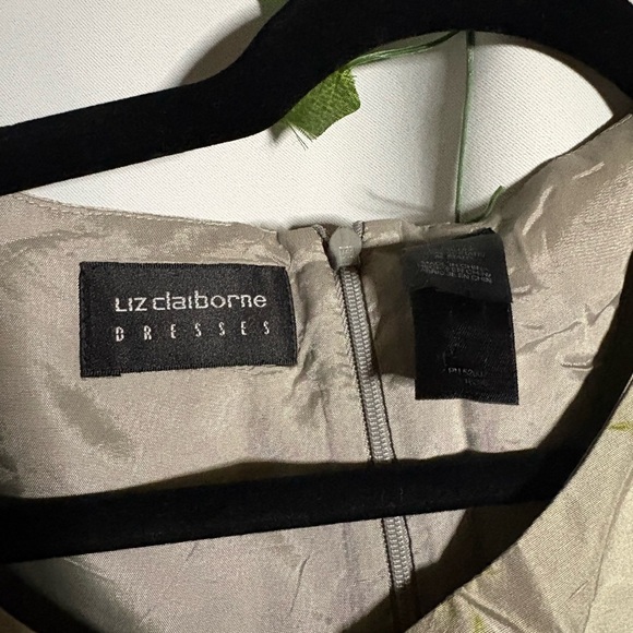 Liz Claiborne Cream Floral Midi Dress - Picture 2 of 2